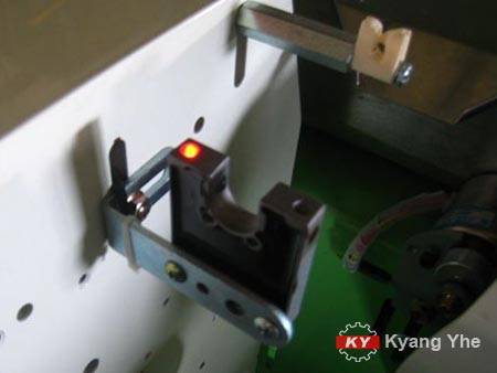 Ersatzteile für KY-Konuswickelmaschinen zur Sensorerkennung.